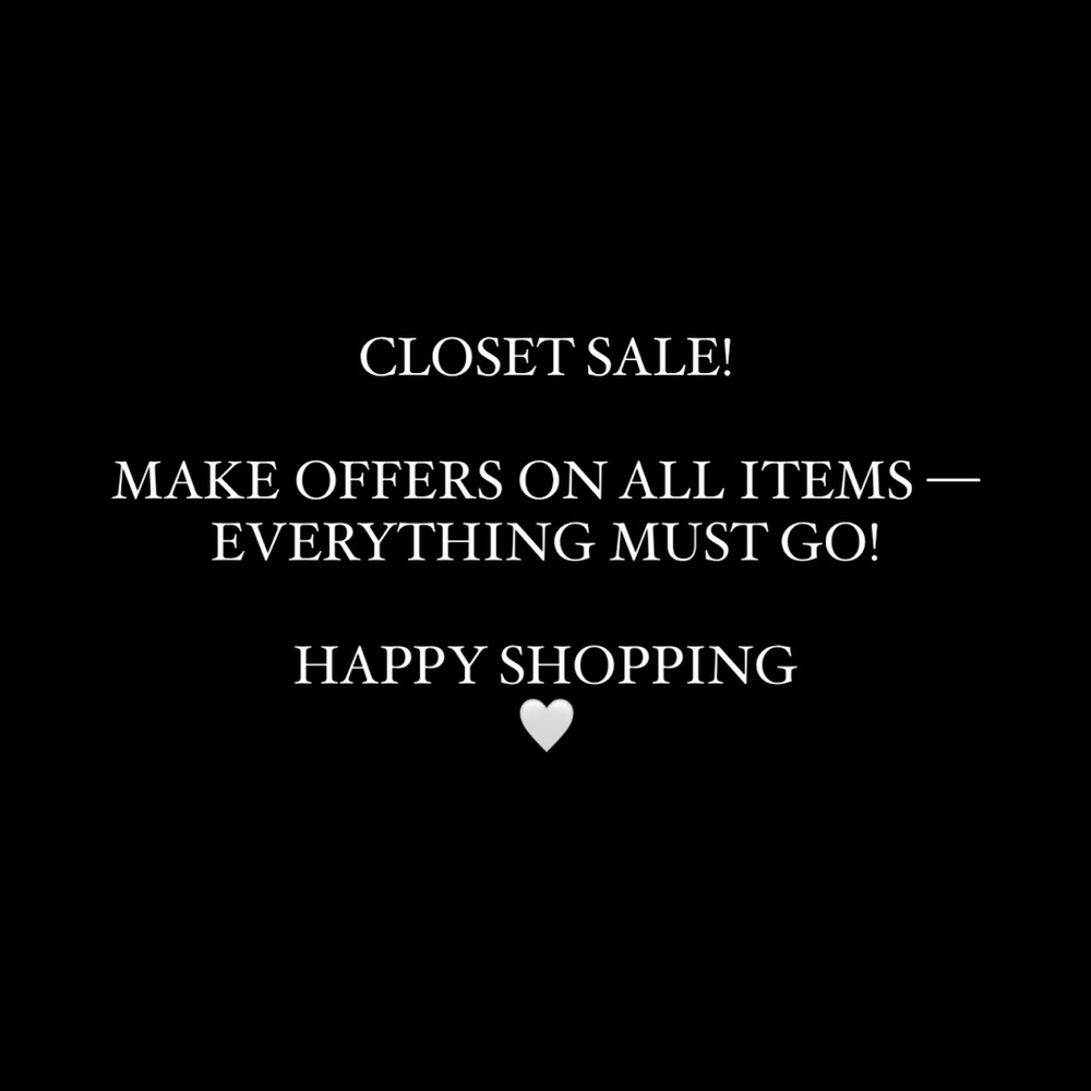 MAKE OFFERS ON ANY ITEM!!!